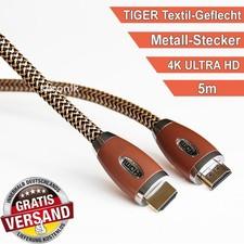 5m HDMI Kabel ULTRA Full HD TV 3D HighSpeed Ethernet ARC CEC 2.0 2.1 4K 5 Meter