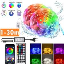 1-30m LED Stripe RGB Leiste Streifen 5050 Band Wasserdicht IP65 Lichterkette