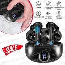 Bluetooth 5.3 Kopfhörer, In Ear Kopfhörer Kabellos Ohrhörer Touch Headset Sport