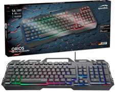 Speedlink USB Gaming Tastatur RGB LED Beleuchtet Smartphone-Halterung Halter