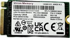 Union Memory AM620 128GB M.2 NVMe SSD PCIe 3.0 x4 2242 PC Laptop Festplatte