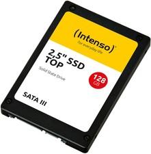 INTENSO Top Festplatte, 128 GB SSD SATA 6 Gbps, 2,5 Zoll, intern