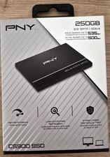 PNY CS900 Interne SSD SATA III, 2.5 Zoll, 250GB, Lesegeschwindigkeit bis zu 535