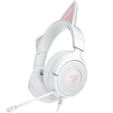 RAZER Kraken Kitty V3 X, Kabelgebundenes Kitty-Headset für PC-Gaming, Over-ear G