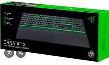 RAZER Ornata V3 X German Layout Schwarz Gaming-Tastatur 1000Hz Ultrapolling