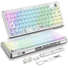 ATTACK SHARK K75 Mechanische Tastatur 75% Layout Hot-Swap RGB Kabellos 3-Modus