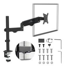 Monitorhalterung Tischhalterung Monitorarm Gasfeder 17-32 Zoll 2-10kg Schwarz
