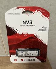 Kingston NV3 4 TB Interne SSD M.2 NVMe PCIe 4.0 6000MB/s SNV3S/4000G