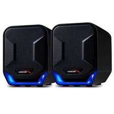 Kompakt Mini Stereo Lautsprecher für Computer PC Laptop Desktop Boxen USB AUX
