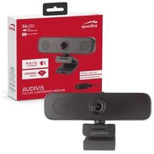 Speedlink AUDIVIS Videokonferenz Webcam Lautsprecher + Mikrofon 1080p Full-HD