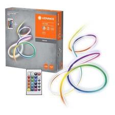 LED Strip Streifen Neon Flex 2m 4W RGB farbig bunt USB-Anschluss Fernbedienung