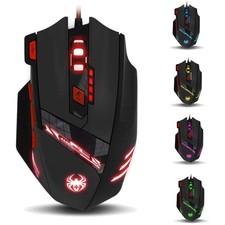 Gaming Maus, 9200 DPI, 8 programmierbare Tasten, LED Beleuchtung, Kabelgebunden