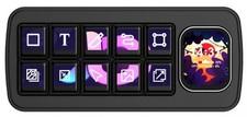 Waveshare MK10 Streamdeck, AI Sprachsteuerung, 10x LCD-Tasten, QMK Makro, Linux
