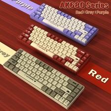 AJAZZ AK680 60% Kabelgebundene mechanische Hot-Swap-Gaming-Tastatur Mit RGB