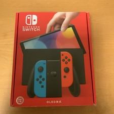Nintendo Switch OLED-Modell HEG-001 Handheld-Konsole - 64GB - Schwarz/Neonrot/Neon
