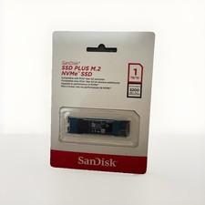 SanDisk SSD Plus M.2 1TB NVMe PCIe 3.0 interne SSD 3200 MB/s NEU OVP