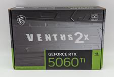 MSI GeForce RTX 5060 Ti 8G Ventus 2X OC Plus, G506T-8V2CP, 8GB GDDR7 NEU