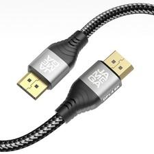 1m DisplayPort 1.4 Kabel 8K DP 8K@60Hz HBR3 32,4 Gbps DSC Freesync G-Sync Gaming