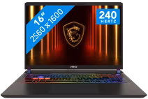 MSI Vector 16 HX AI A2XWHG-476 - 16" - Intel Core Ultra 9 - 16GB RAM/1TB SSD - RTX 5070 Ti Laptop-