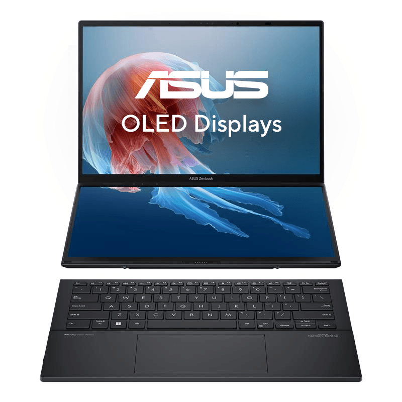 ASUS Zenbook Duo UX8406CA-QL055W - 14" WUXGA OLED, Ultra 9-285H, 16GB RAM, 1TB SSD, Windows 11