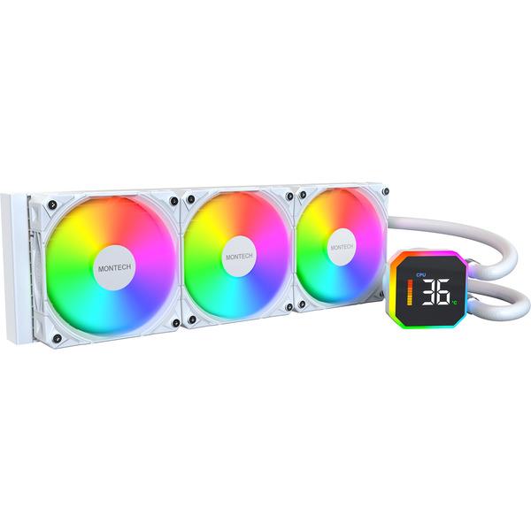 Montech HyperFlow Digital 360, Wasserkühlung weiß
