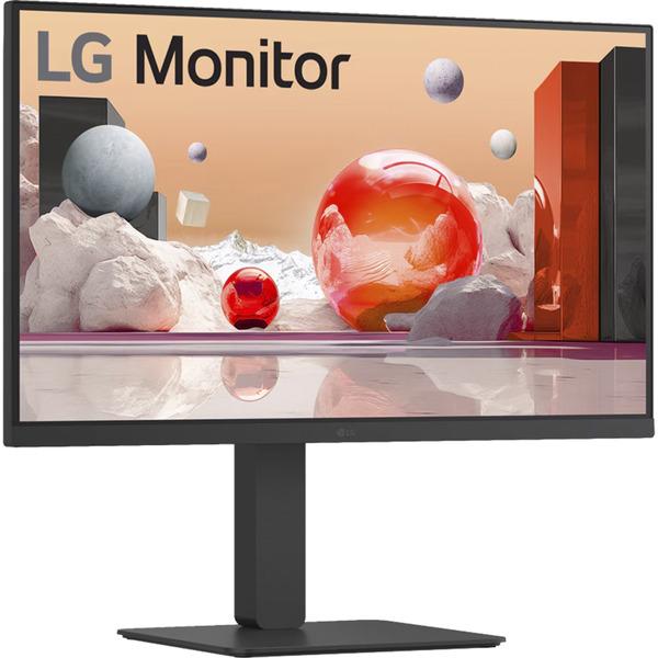 LG 27BA850-B.AEU, LED-Monitor 68.6 cm (27 Zoll), schwarz, FullHD, IPS, Webcam, Mikrofon, USB-C, 100Hz Panel