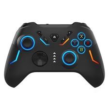 Wireless Gaming Controller für PC / Android / Switch RGB 6 Achsen Turbo Makro