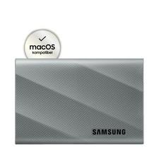 SAMSUNG T9 PC/Mac Festplatte, 2 TB SSD, extern, Grau