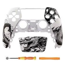 PS5 PlayStation 5 Controller Skin Dragon Gehäuse Front Dualsense Drache Design