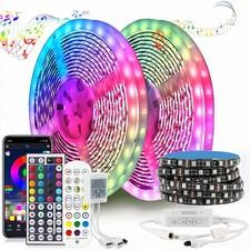 LED Stripe RGB Leiste Streifen Lichtband Wasserdicht IP65 Lichterkette 12V 1-30m