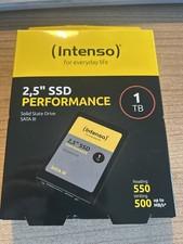 Intenso Performance 1 TB SSD Festplatte intern Schwarz 2.5 Zoll - NEU