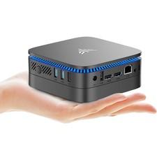 NiPoGi AK1PLUS Mini PC Intel N5030 (bis 3,1 GHz) 8GB LPDDR4 256GB SSD Win11 PRO
