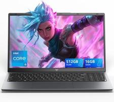 ACEMAGIC 15,6-Zoll-FHD Gaming Laptop Intel Core i5-12600H 16GB DDR4 512GB SSD BT