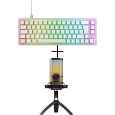 CHERRY K5V2 Mechanische Gaming-Tastatur mit UM 9.0 PRO USB Streaming Mikrofon
