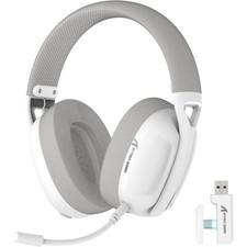 ATTACK SHARK Licht 180g Gaming Headset Over-Ear, kabelgebunden/BT/2.4G Wireless