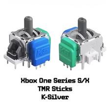 Xbox One Series S/X Controller TMR Sticks K-Silver Thumbstick Magnet Stick Drift