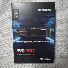 Samsung 990 PRO 2TB PCIe 4.0 NVMe M.2 SSD MZ-V9P2T0 Neu OVP