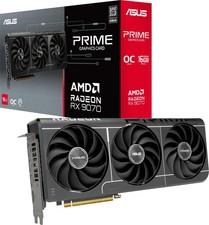 Grafikkarte ASUS Prime Radeon RX 9070 OC EVO Grafikkarte - 16GB GDDR6, HDMI, 3x