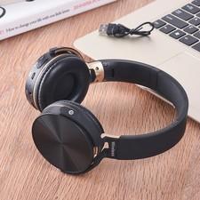 Bluetooth Kopfhörer Over Ear Kabellos HiFi Stereo Wireless Headset Bass Ohrhörer
