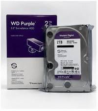 WD Purple WD23PURZ 2TB SATA 3.5" Surveillance HDD CCTV DVR NVR Hard Drive NEW