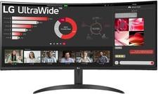 LG UltraWide 34WR50QK-B 34 Zoll QHD Monitor 5 ms Reaktionszeit 100 Hz