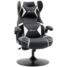 Gamingsessel mit Wippfunktion Gaming Stuhl mit Lautsprecher Bürostuhl PU
