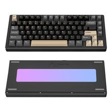 ATTACK SHARK X75 Drahtlose mechanische Tastatur 75 % VIA Gasket RGB Full Aluminu