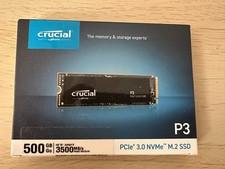Crucial P3 500GB PCIe M.2 2280 Interne SSD (CT500P3SSD8) NEU OVP