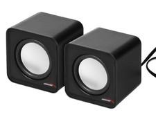 Mini Computer PC Lautsprecher Stereo Lautsprecher 6W USB schwarz BLACK FRIDAY