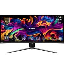 MSI MAG 341CQPDE QD-OLED Gaming Monitor - UWQHD, 175 Hz, 0,03 ms MSI OLED Care 2