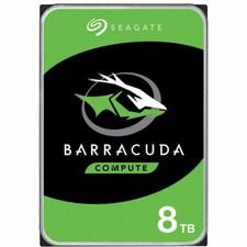 8TB 3.5" SATA3 Seagate BarraCuda Festplatte intern HDD 6GB/s PC Computer Bulk