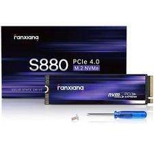 Fanxiang M.2 SSD PCIe 4.0 1TB 2TB 4TB NVMe Heatsink Interne Festplatte 7300MB/S