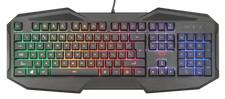 Trust GXT 830-RW Avonn Gaming-Tastatur QWERTZ Regenbogenwellen-Beleuchtung