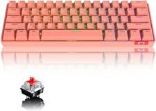 AJAZZ STK61 mechanische Gaming-Tastatur, Dual-Modus, Hot-Swap,RGB,BT/verdrahtet